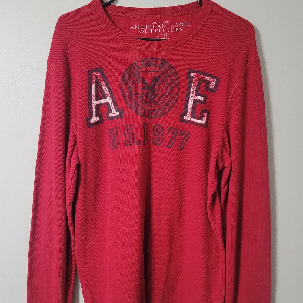 Mens Size LG American Eagle long Sleeve